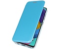 Slim Folio Case - Book Case Telefoonhoesje - Folio Flip Hoesje - Geschikt voor Samsung Galaxy A51 - Blauw