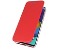 Slim Folio Case - Book Case Telefoonhoesje - Folio Flip Hoesje - Geschikt voor Samsung Galaxy A51 - Rood