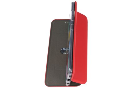 Slim Folio Case - Book Case Telefoonhoesje - Folio Flip Hoesje - Geschikt voor Samsung Galaxy A51 - Rood