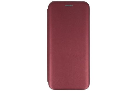 Slim Folio Case - Book Case Telefoonhoesje - Folio Flip Hoesje - Geschikt voor Samsung Galaxy A51 - Bordeaux Rood