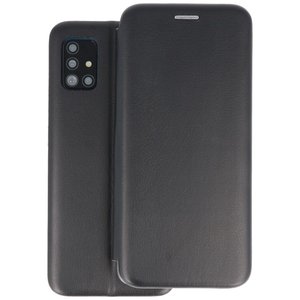 Slim Folio Case - Book Case Telefoonhoesje - Folio Flip Hoesje - Geschikt voor Samsung Galaxy A71 - Zwart