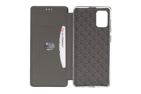 Slim Folio Case - Book Case Telefoonhoesje - Folio Flip Hoesje - Geschikt voor Samsung Galaxy A71 - Zwart