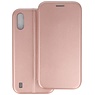 Slim Folio Telefoonhoesje Samsung Galaxy A01 - Roze