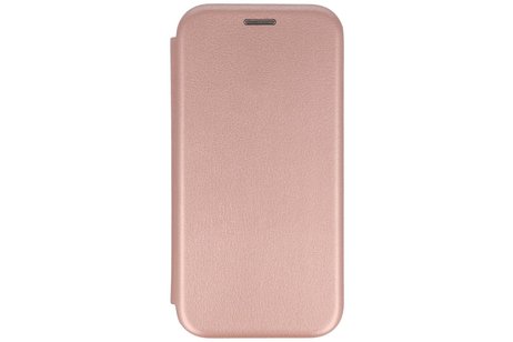 Slim Folio Case - Book Case Telefoonhoesje - Folio Flip Hoesje - Geschikt voor Samsung Galaxy A01 - Roze