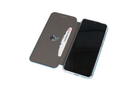 Slim Folio Case - Book Case Telefoonhoesje - Folio Flip Hoesje - Geschikt voor Samsung Galaxy S20 - Blauw