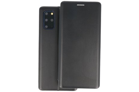 Slim Folio Case - Book Case Telefoonhoesje - Folio Flip Hoesje - Geschikt voor Samsung Galaxy S20 Plus - Zwart