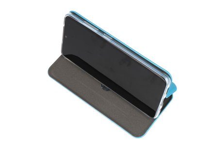 Slim Folio Case - Book Case Telefoonhoesje - Folio Flip Hoesje - Geschikt voor Samsung Galaxy S20 Plus - Blauw