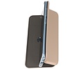 Slim Folio Case - Book Case Telefoonhoesje - Folio Flip Hoesje - Geschikt voor Samsung Galaxy S20 Ultra - Goud