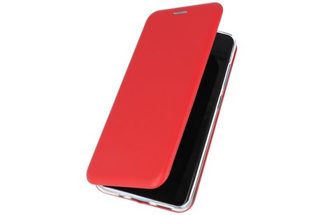Slim Folio Case - Book Case Telefoonhoesje - Folio Flip Hoesje - Geschikt voor Samsung Galaxy S10 Lite - Rood
