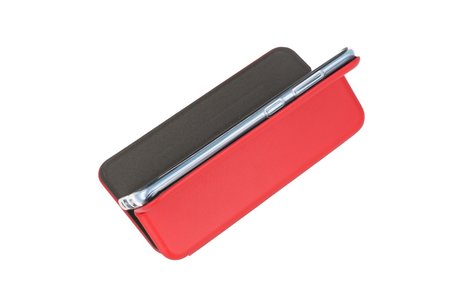 Slim Folio Case - Book Case Telefoonhoesje - Folio Flip Hoesje - Geschikt voor Samsung Galaxy S10 Lite - Rood