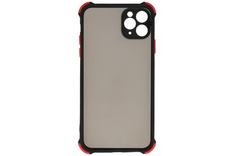BAOHU Schokbestendig Kleurcombinatie Hard Case - Telefoonhoesje - Backcover Hoesje - Achterkant Hoesje - Geschikt voor iPhone 11 Pro - Zwart