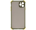 BAOHU Schokbestendig Kleurcombinatie Hard Case - Telefoonhoesje - Backcover Hoesje - Achterkant Hoesje - Geschikt voor iPhone 11 Pro Max - Groen