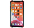 Schokbestendig Kleurcombinatie Hard Case - Telefoonhoesje - Backcover Hoesje - Achterkant Hoesje - Geschikt voor iPhone 11 Pro Max - Donker Groen