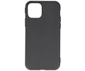 BAOHU Premium Color Bescherming Telefoonhoesje - Backcover Hoesje - Achterkant Hoesje - Geschikt voor iPhone 11 Pro - Zwart