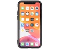 Premium Color Bescherming Telefoonhoesje - Backcover Hoesje - Achterkant Hoesje - Geschikt voor iPhone 11 Pro - Zwart