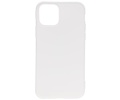 Premium Color Bescherming Telefoonhoesje - Backcover Hoesje - Achterkant Hoesje - Geschikt voor iPhone 11 Pro - Wit