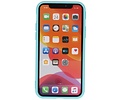 BAOHU Premium Color Bescherming Telefoonhoesje - Backcover Hoesje - Achterkant Hoesje - Geschikt voor iPhone 11 Pro - Turquoise