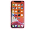 BAOHU Premium Color Bescherming Telefoonhoesje - Backcover Hoesje - Achterkant Hoesje - Geschikt voor iPhone 11 Pro Max - Roze