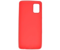 Color Bescherming Telefoonhoesje voor Samsung Galaxy A51 - Rood