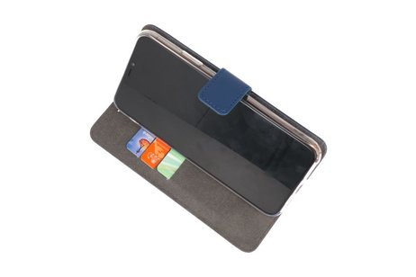 Booktype Telefoonhoesjes - Bookcase Hoesje - Wallet Case -  Geschikt voor Huawei Nova 7i - Navy