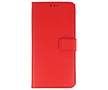 BAOHU Booktype Telefoonhoesjes - Bookcase Hoesje - Wallet Case -  Geschikt voor Huawei Nova 7i - Rood
