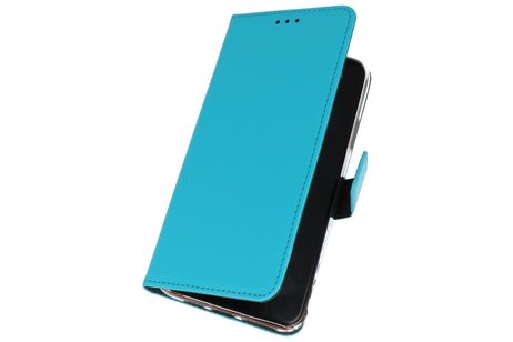 Booktype Telefoonhoesjes - Bookcase Hoesje - Wallet Case -  Geschikt voor Huawei Mate 30 - Blauw