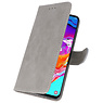 BAOHU Samsung Galaxy A21 Hoesje Kaarthouder Book Case Telefoonhoesje Grijs