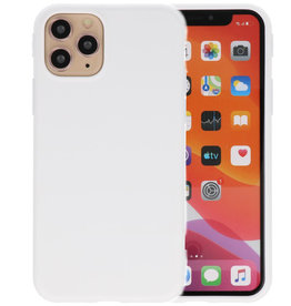 BAOHU Premium Color Bescherming Telefoonhoesje iPhone 11 Pro - Wit