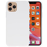 Premium Color Bescherming Telefoonhoesje iPhone 11 Pro - Wit