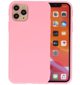 BAOHU Premium Color Bescherming Telefoonhoesje iPhone 11 Pro - Roze