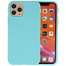 BAOHU Premium Color Bescherming Telefoonhoesje iPhone 11 Pro - Turquoise