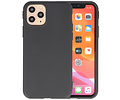 Premium Color Bescherming Telefoonhoesje - Backcover Hoesje - Achterkant Hoesje - Geschikt voor iPhone 11 Pro Max - Zwart