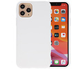 BAOHU Premium Color Bescherming Telefoonhoesje - Backcover Hoesje - Achterkant Hoesje - Geschikt voor iPhone 11 Pro Max - Wit