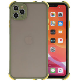 BAOHU Schokbestendig Kleurcombinatie Hard Case iPhone 11 Pro Max Groen