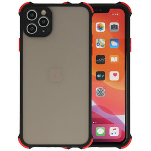 BAOHU Schokbestendig Kleurcombinatie Hard Case - Telefoonhoesje - Backcover Hoesje - Achterkant Hoesje - Geschikt voor iPhone 11 Pro - Zwart