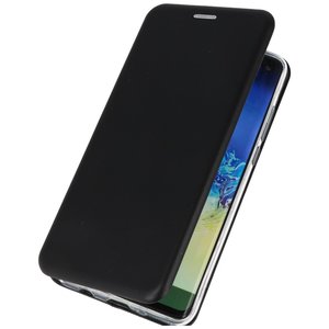 Slim Folio Case - Book Case Telefoonhoesje - Folio Flip Hoesje - Geschikt voor Samsung Galaxy A21 - Zwart