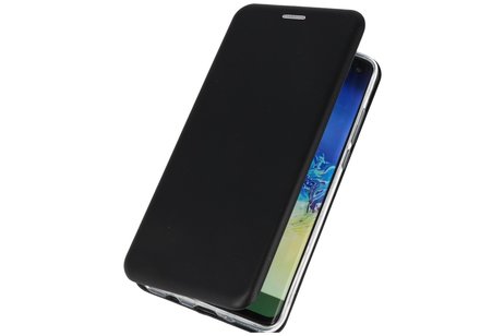 Slim Folio Case - Book Case Telefoonhoesje - Folio Flip Hoesje - Geschikt voor Samsung Galaxy A21 - Zwart