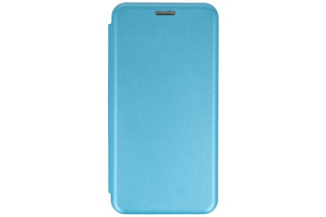 Slim Folio Case - Book Case Telefoonhoesje - Folio Flip Hoesje - Geschikt voor Samsung Galaxy A21 - Blauw