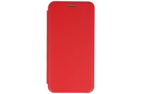 Slim Folio Case - Book Case Telefoonhoesje - Folio Flip Hoesje - Geschikt voor Samsung Galaxy A21 - Rood