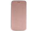 Slim Folio Case - Book Case Telefoonhoesje - Folio Flip Hoesje - Geschikt voor Samsung Galaxy A21 - Roze