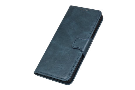 Zakelijke Book Case Telefoonhoesje voor Samsung Galaxy A71 - Blauw