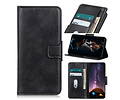 Zakelijke Book Case Telefoonhoesje Geschikt voor de Samsung Galaxy S20 Ultra - Portemonnee Hoesje - Pasjeshouder Wallet Case - Zwart