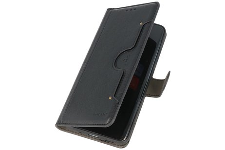 BAOHU KAIYUE - Luxe Portemonnee Hoesje - Pasjeshouder Telefoonhoesje - Wallet Case - Geschikt voor Samsung Galaxy S10 Lite - Zwart