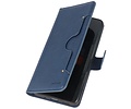 KAIYUE - Luxe Portemonnee Hoesje - Pasjeshouder Telefoonhoesje - Wallet Case - Geschikt voor Samsung Galaxy S10 Lite - Navy