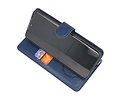 KAIYUE - Luxe Portemonnee Hoesje - Pasjeshouder Telefoonhoesje - Wallet Case - Geschikt voor Samsung Galaxy S10 Lite - Navy