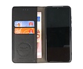 KAIYUE - Luxe Portemonnee Hoesje - Pasjeshouder Telefoonhoesje - Wallet Case - Geschikt voor Samsung Galaxy S10 Lite - Zwart