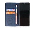 KAIYUE - Luxe Portemonnee Hoesje - Pasjeshouder Telefoonhoesje - Wallet Case - Geschikt voor Samsung Galaxy Note 10 Lite - Navy