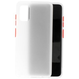 BAOHU Hoesje Geschikt voor de Samsung Galaxy A41 - Hard Case Backcover Telefoonhoesje - Transparant