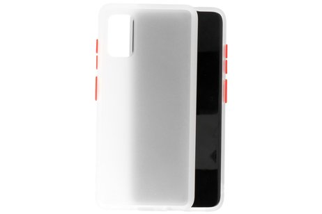 BAOHU Hoesje Geschikt voor de Samsung Galaxy A41 - Hard Case Backcover Telefoonhoesje - Transparant