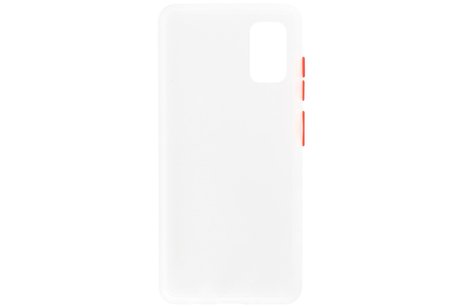 BAOHU Hoesje Geschikt voor de Samsung Galaxy A41 - Hard Case Backcover Telefoonhoesje - Transparant